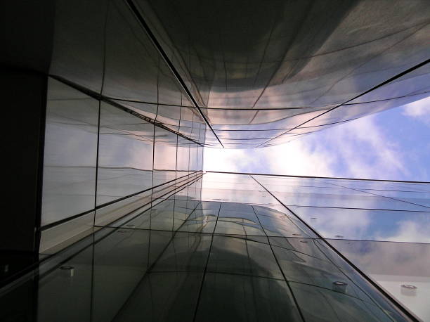 istock modern architecture - details - metal/glass 1045008858