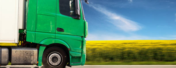 istock truck on a country road 1045009142