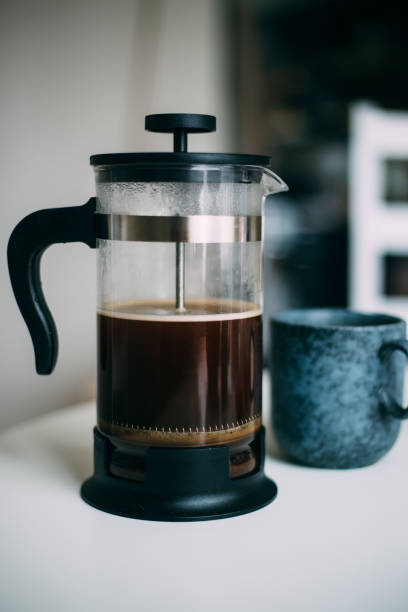istock French Press Coffee Pour on a Cold Autumn Morning 1045012746