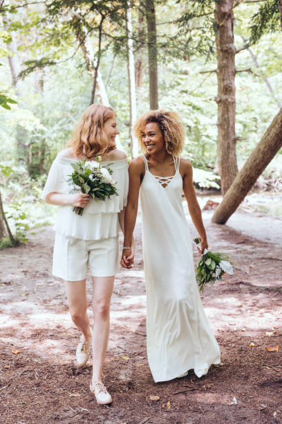 istock Beautiful couple on their wedding day 1045020438