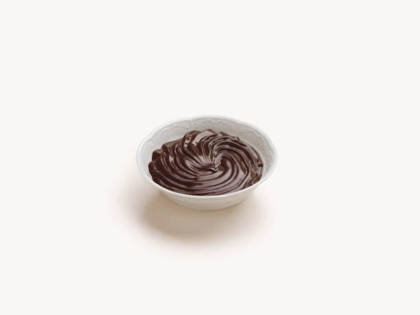 istock Organic Healthy Homemade chocolate Pudding 1045021010