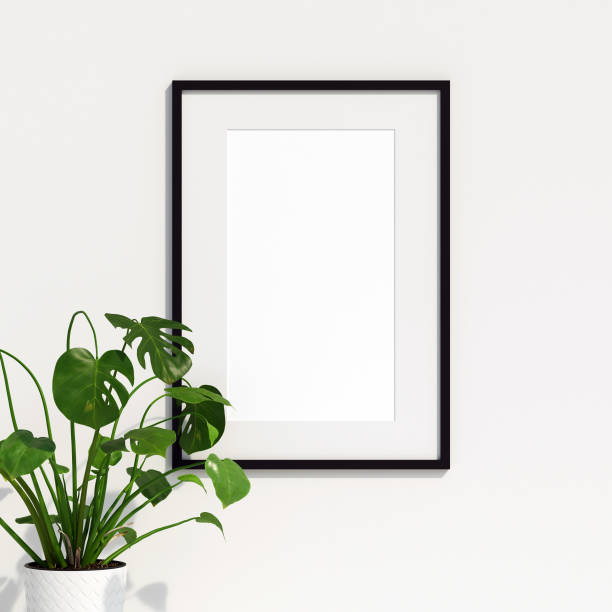 istock Frame or Poster Mockup in Interior with Decoration 1045030182