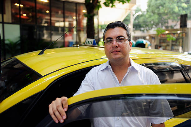 portrait of a taxi driver  taxi driver photos stock pictures, royalty-free photos & images