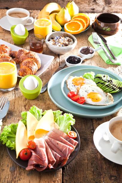 istock Homemade delicious american breakfast 1045035808