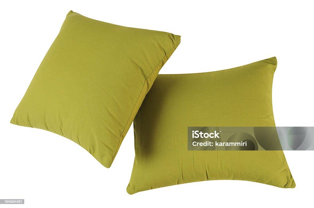 Verde cuscini. - Foto stock royalty-free di Colore verde