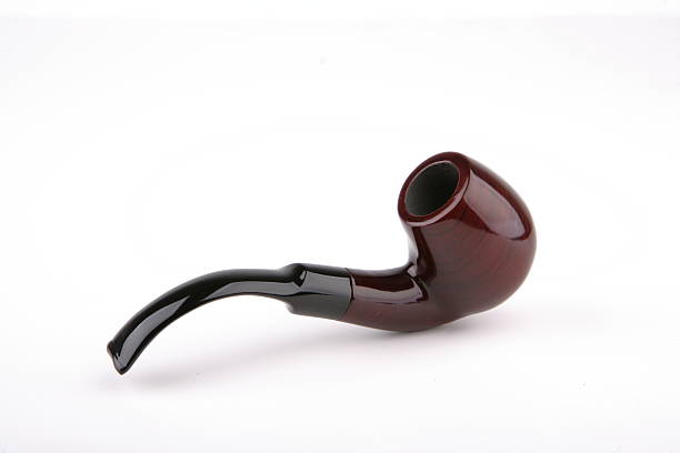 tobaco pipe - comfortable classic uk italy foto e immagini stock