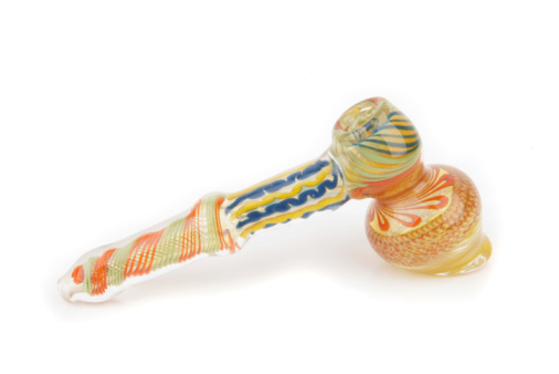 Marijuana Glass Pipe Stock Photo - Download Image Now - Pipe - Smoking Pipe,  Glass - Material, Pipe - Tube - iStock