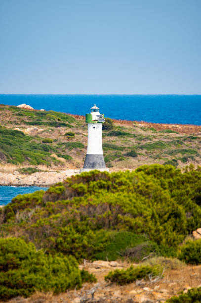 istock A beautiful lighthouse during a sunny day in Sardinia, Italy. 1045066840