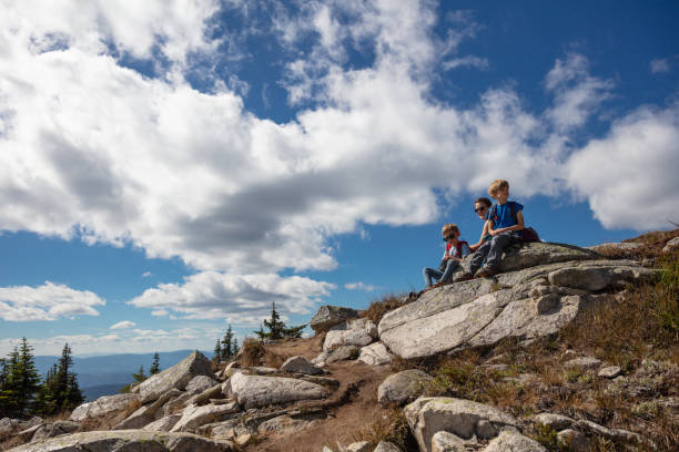 istock Family hike 1045071760