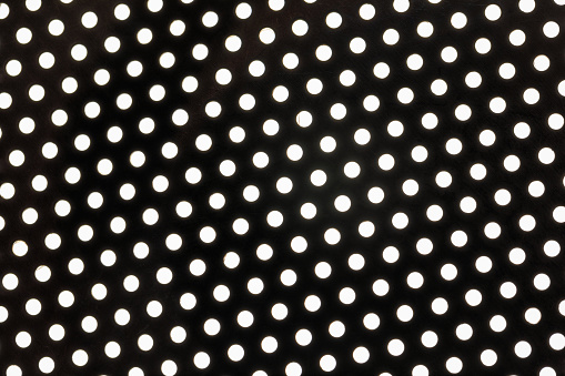 Metal background texture with holes