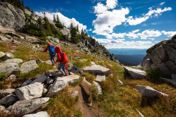 istock Family hike 1045074768