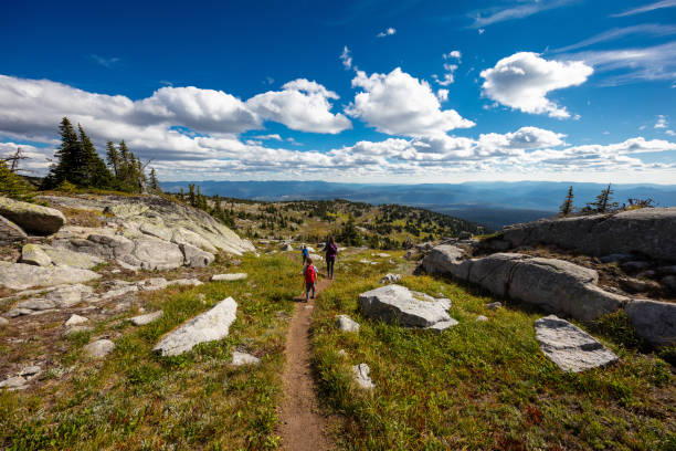 istock Family hike 1045074910