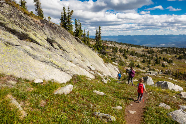 istock Family hike 1045077052