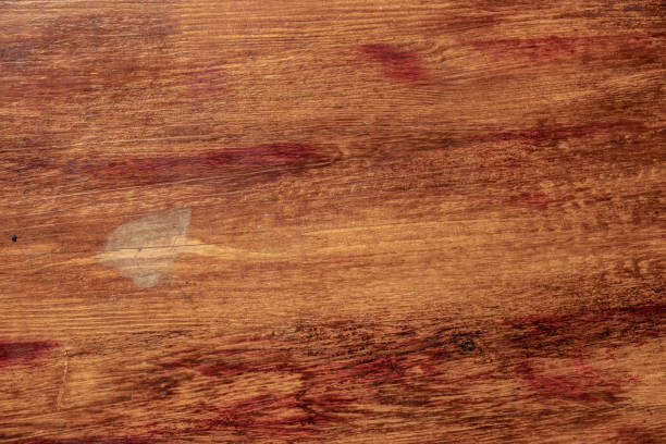 istock orange painted wood board 1045077394