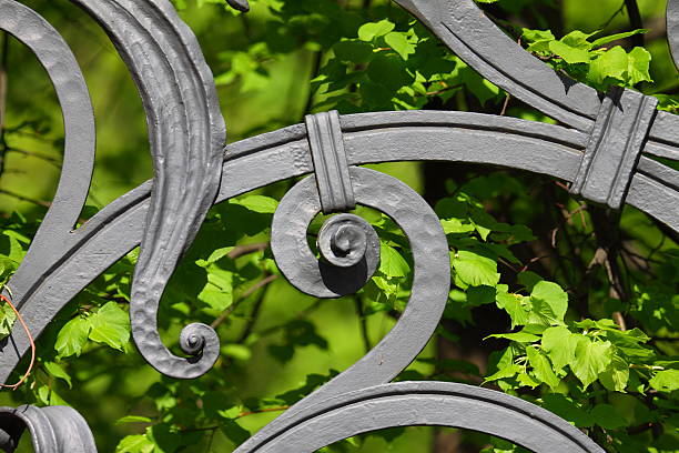 istock Element of a pig-iron lattice 104508345