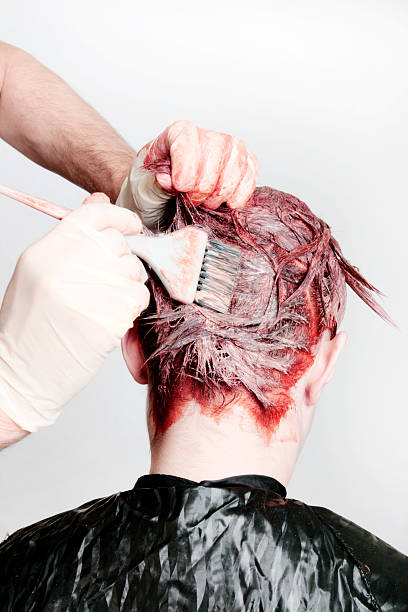 istock Hair Being Dyed 104508790