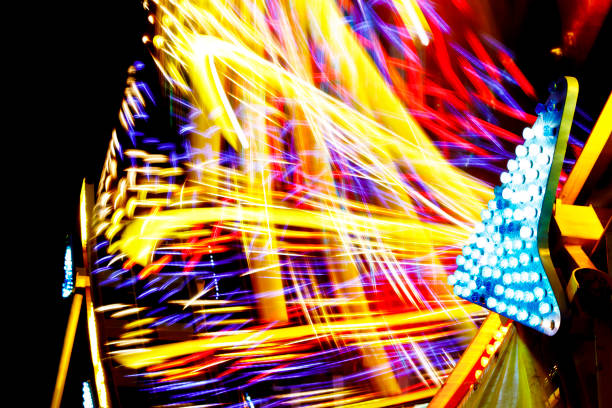 istock Light speed movement of the sky. 1045105824