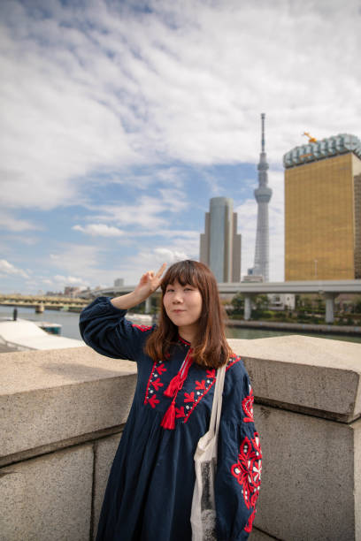 istock Young Asian tourist visiting Tokyo 1045116414