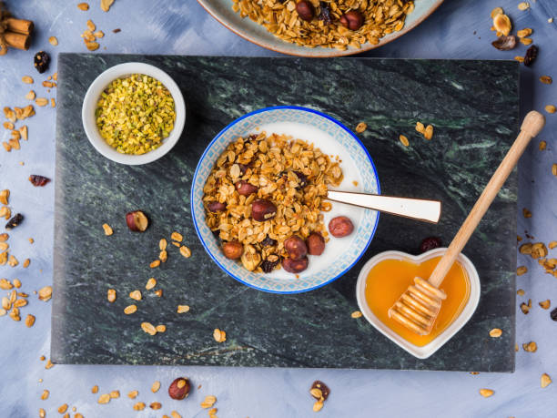 istock Yogurt bowl with homemade granola 1045116496