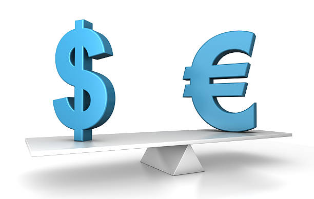 istock in balance - euro and dollar 104513356