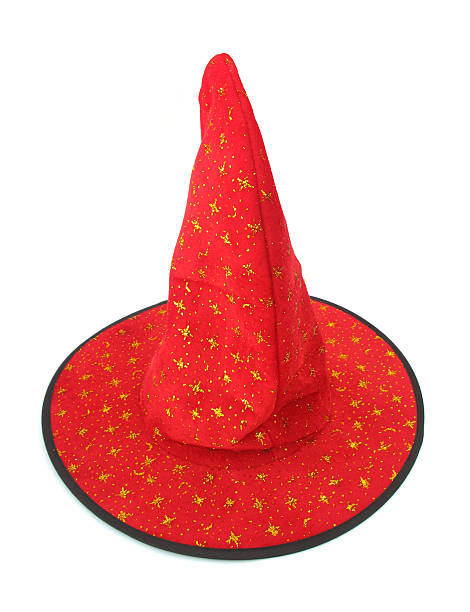 Blue wizards hat with stars