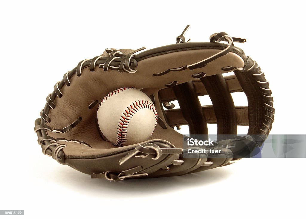 Ball & Handschuh - Lizenzfrei Baseballhandschuh Stock-Foto