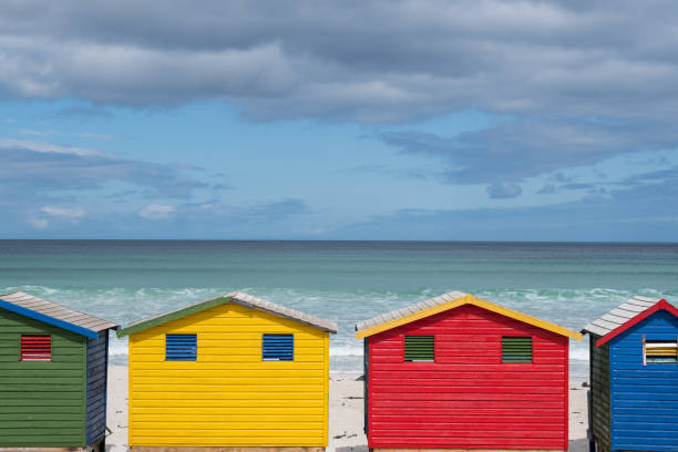 istock Beach huts at Muizenburg 1045183434