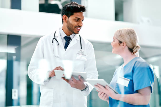 istock Sharing all they know to provide a better healthcare service 1045200298