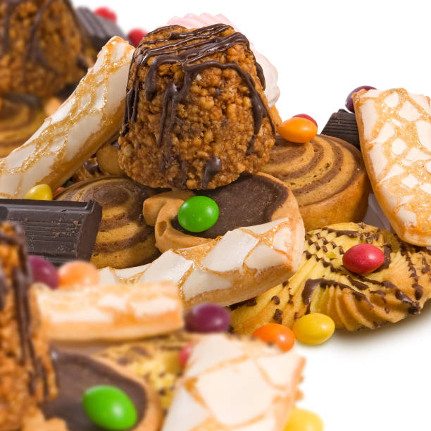 istock image of many cookies close-up 1045218612