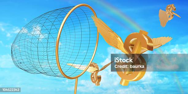 Dollar Hunting Stock Photo - Download Image Now - Gold - Metal, Hunting - Sport, Aiming