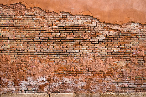 Red Brick Wall stock photo