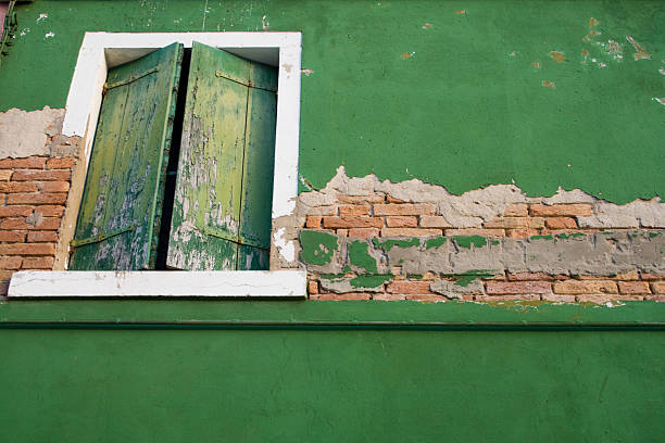 Window Green House stock photo