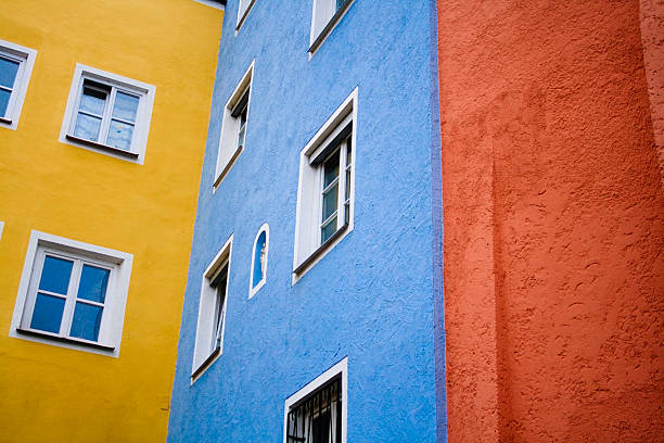 Colorful Houses stock photo