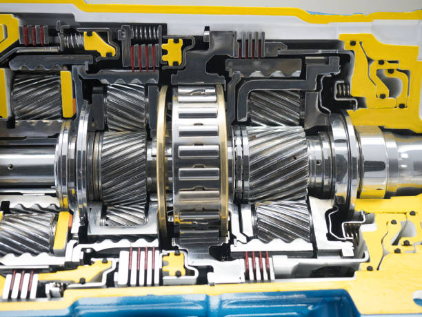 istock Cut model of automobile parts transmission 1045228138