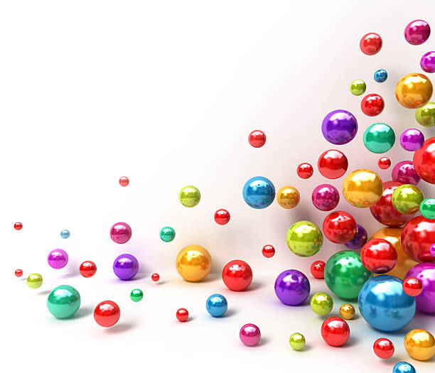 istock Shiny colorful balls 104523820