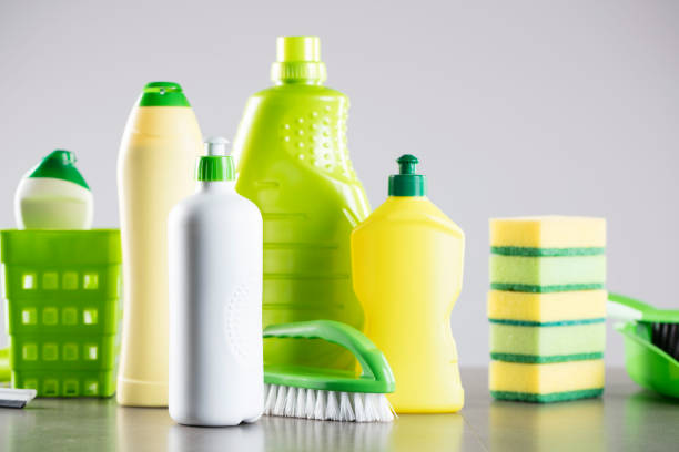 istock House and office cleaning up theme. 1045245460