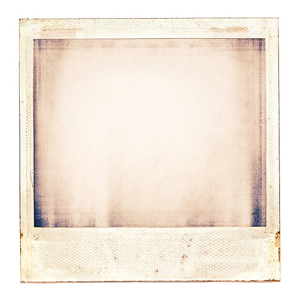 Sepia toned faded Instamatic photograph, no subject instant print background toned image photos stock pictures, royalty-free photos & images