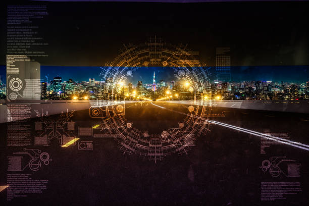 istock Automatic car city new viaduct tokyo 1045257740