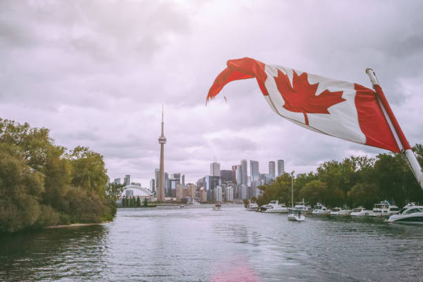 istock Downtown Toronto at dusk, Canada 1045269208