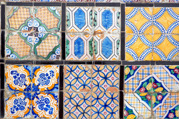 istock Abstract background of tiles 1045269284