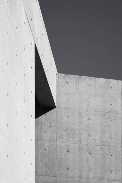 istock Architecture details Concrete wall Modern building Abstract background 1045269322