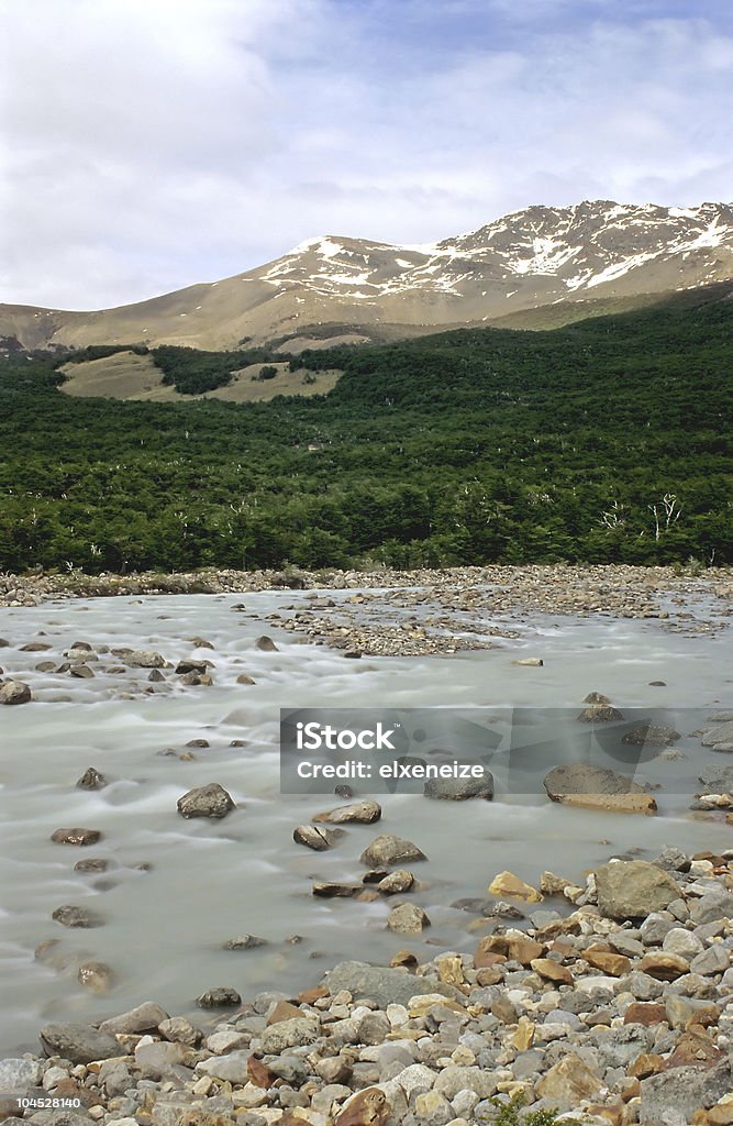 Rio Fitz Roy W PATAGONII - Zbiór zdjęć royalty-free (Ameryka Południowa)