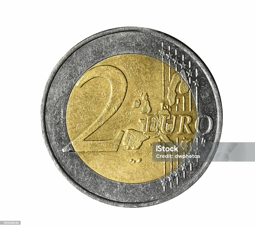 Two euro coin  Coin Stock Photo