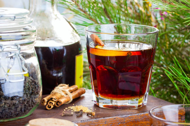 istock Christmas and New Year tea 1045287230
