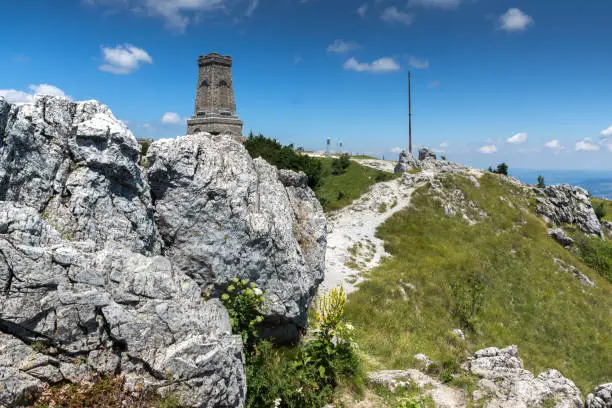 Photo of Monument to Liberty Shipka and landscape to Stara Planina (Balkan) Mountain, Bulgaria