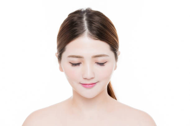 istock beauty woman close eyes 1045293716