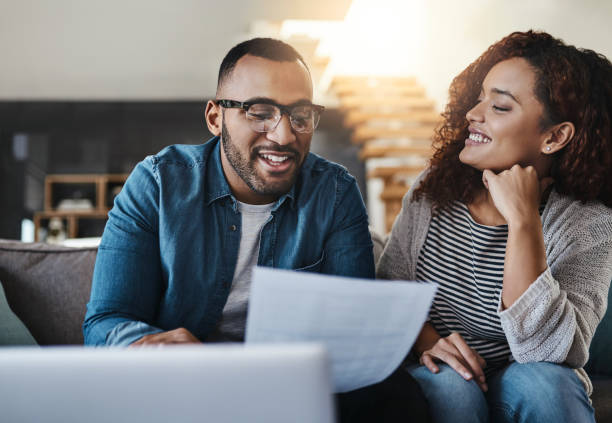 istock Looks like we’re on track with our finances 1045301956