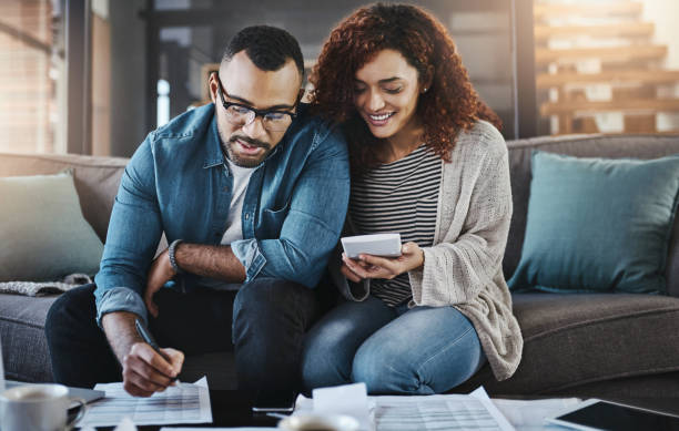 istock They have some money matters at hand 1045302116