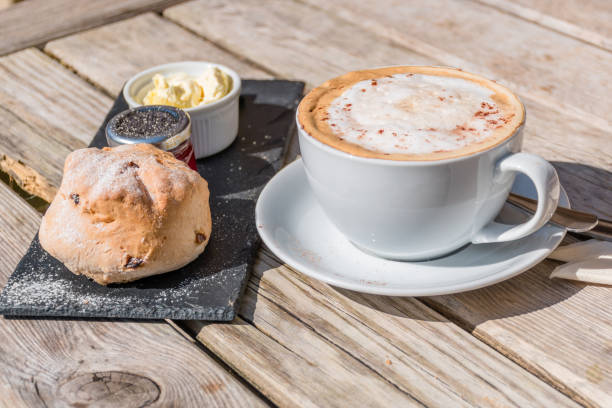 istock Cappuccino and Scone Treat 1045306648