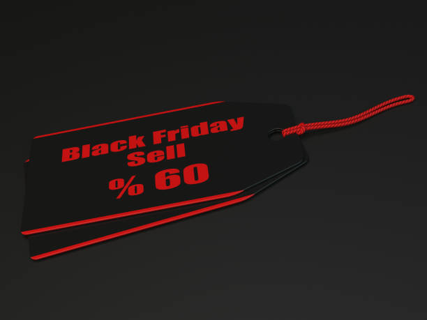 istock Black Friday Price Tag On Black 1045328692